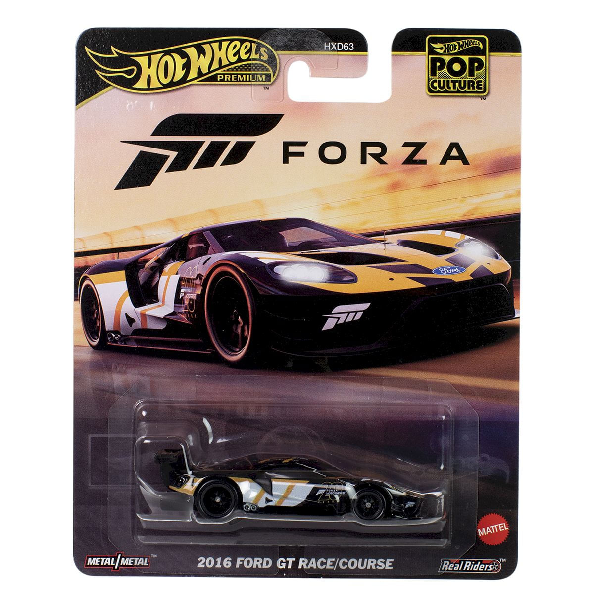 2016 Ford GT Race/Course - Forza - Cultura Pop - 1/64 - Hot Wheels