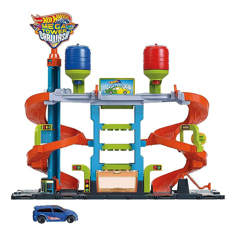 Pista Hot Wheels Lava Rápido Torre - Mattel - PBKIDS Brinquedos