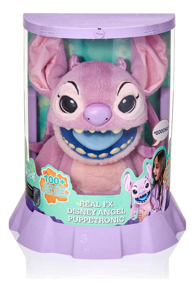 Pelúcia Alien Angel Rosa Stitch Sunny 4423 - Ri Happy