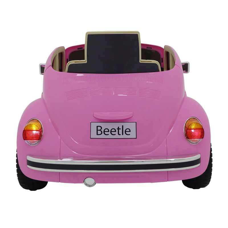 Carro-Eletrico-12V---Beetle---Rosa---Volkswagen---Bel-Fix-4