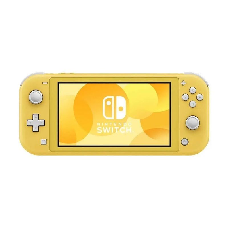 Console Nintendo Switch Lite, 32GB, Amarelo - PBKIDS Brinquedos