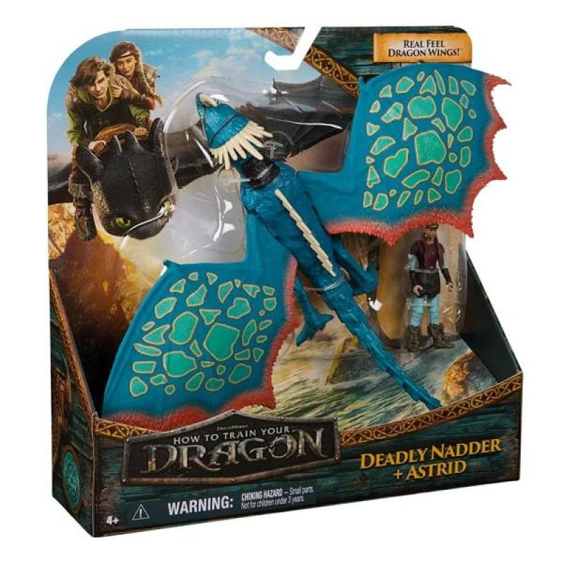 Boneco Como Treinar Seu Dragao Deadly Nadder + ASTRID SUNNY 4465