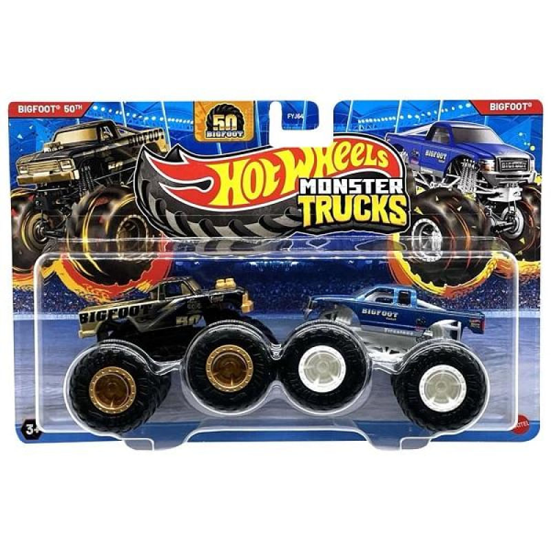Carrinho HOT Wheels Monster TRUCK Bigfoot 50 X Bigfoot Mattel