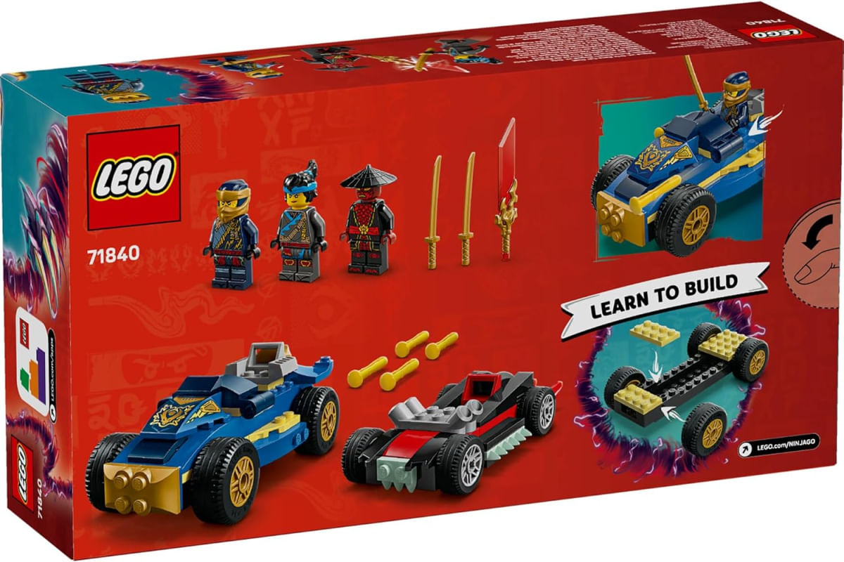 Blocos De Montar -  Duelo de Carros de Corrida de Rogue LEGO DO BRASIL