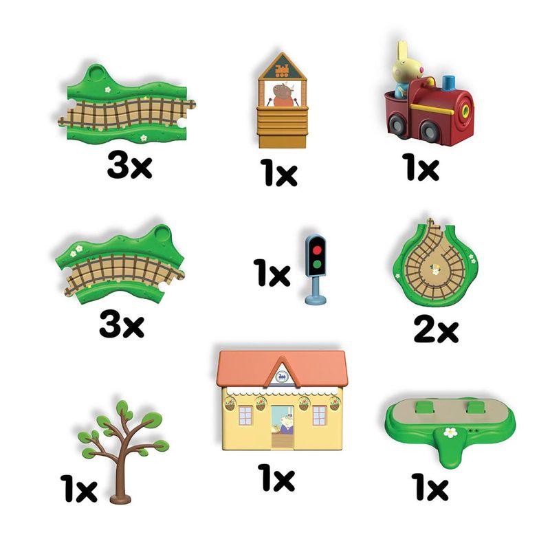 Playset---Peppa-Pig---Ferrovia-Interativo---Sunny-6