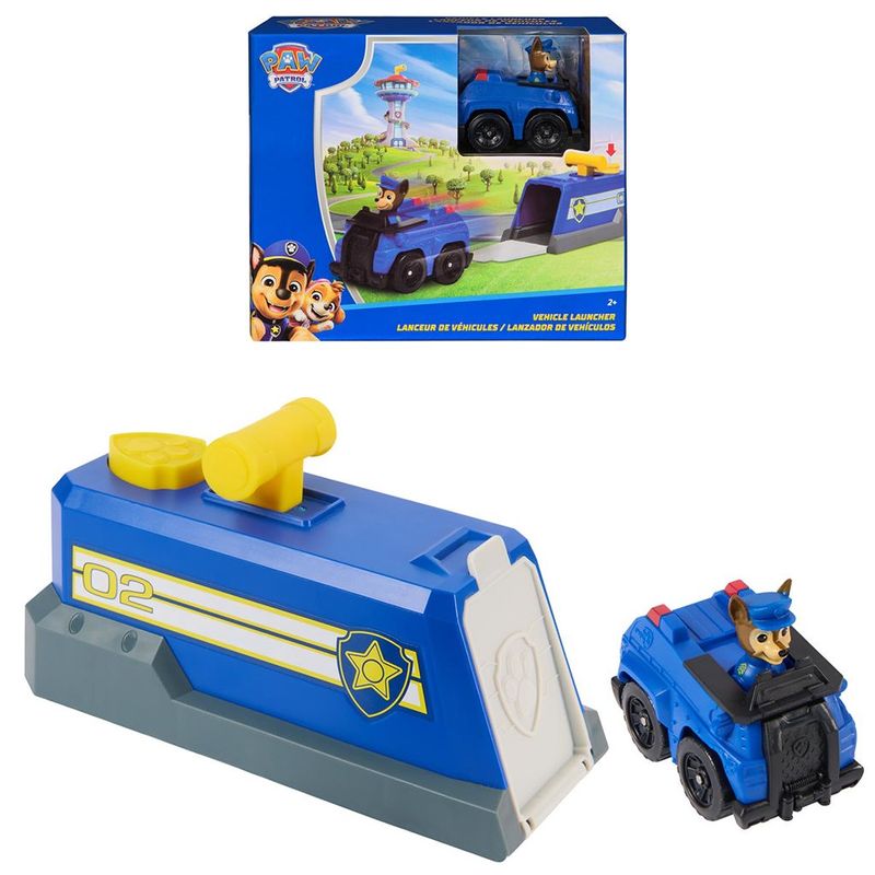 Mini-Playset---Patrulha-Canina---Chase---Lancador-De-Veiculo---Sunny-1
