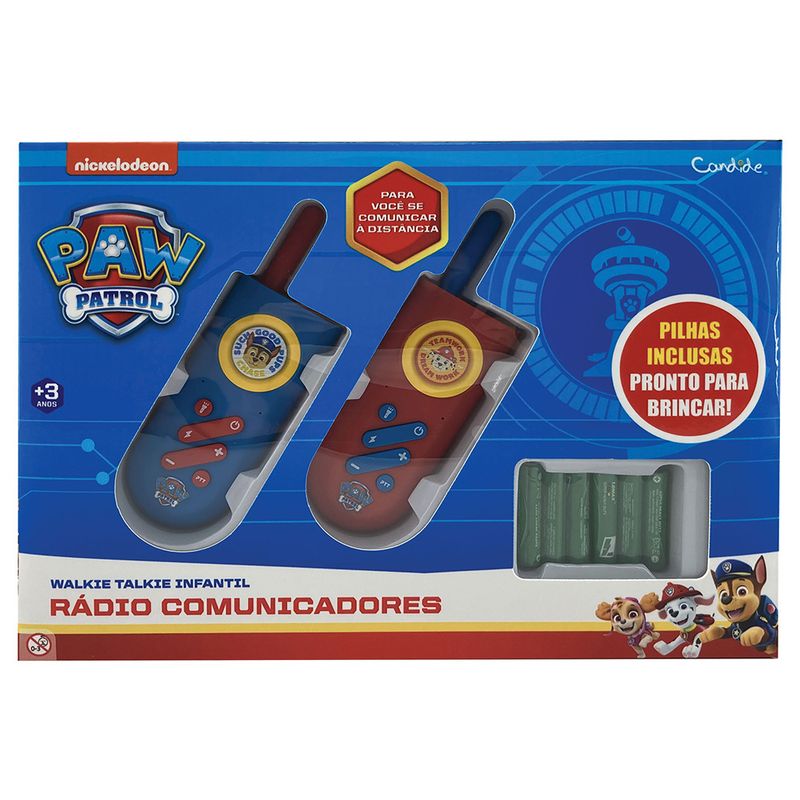 Conjunto---Patrulha-Canina---Walkie-Talkie---Candide-1