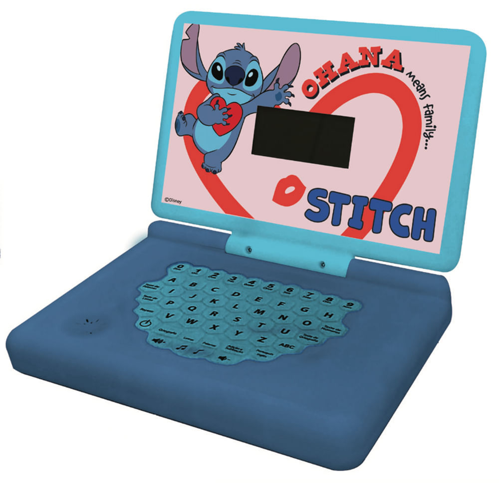 Notebook Infantil - Disney - Stitch - Candide - Ri Happy