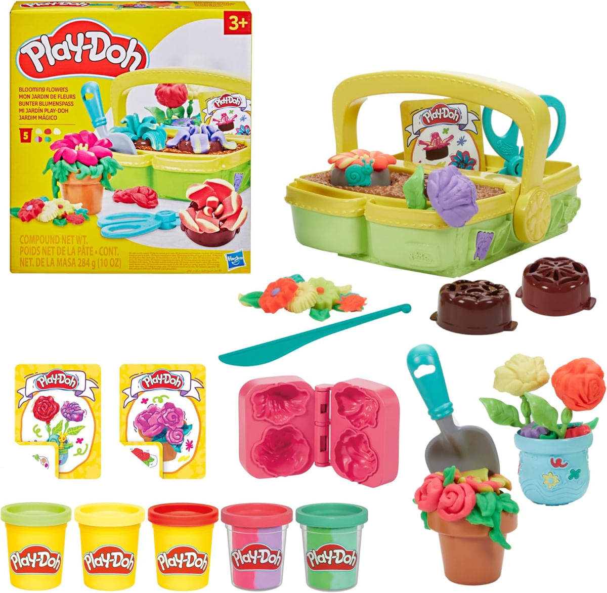 Massinha Play-Doh - Jardim Mágico G0492 - Hasbro - PBKIDS Brinquedos