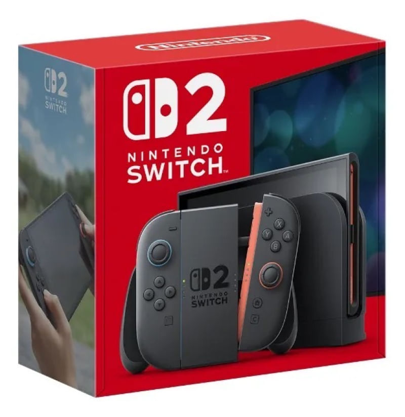 Nintendo Switch  Quest 128GB Console Nintendo Switch 2, 256GB, Preto - PBKIDS Brinquedos