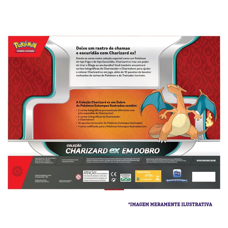 Jogo-de-Cartas---Pokemon---Double-Charizard---Copag-2