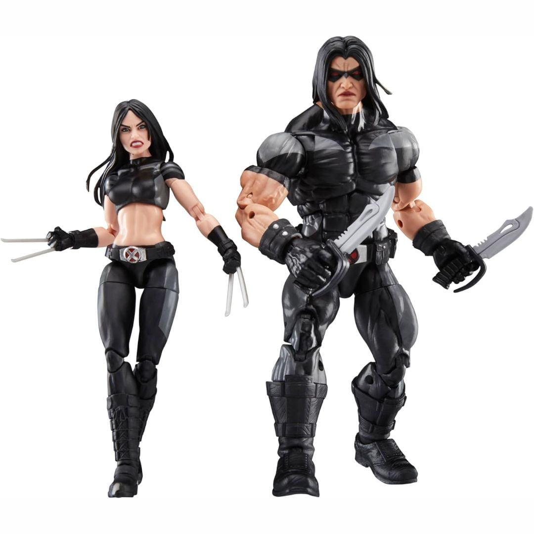 マーベルレジェンド　X force x-23 ウォーパス Marvel Legends X-23 e Warpath X-Force Hasbro G0604 - PBKIDS Brinquedos
