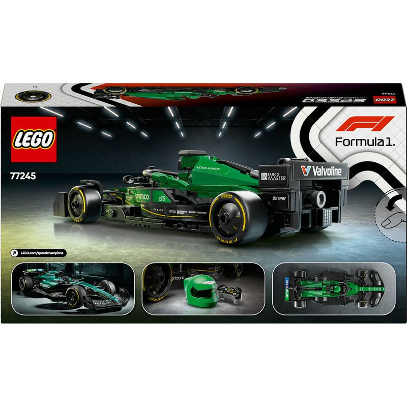 LEGO---Speed-Champions---Carro-de-Corrida-Aston-Martin-Aramco-F1-AMR24---77245-6