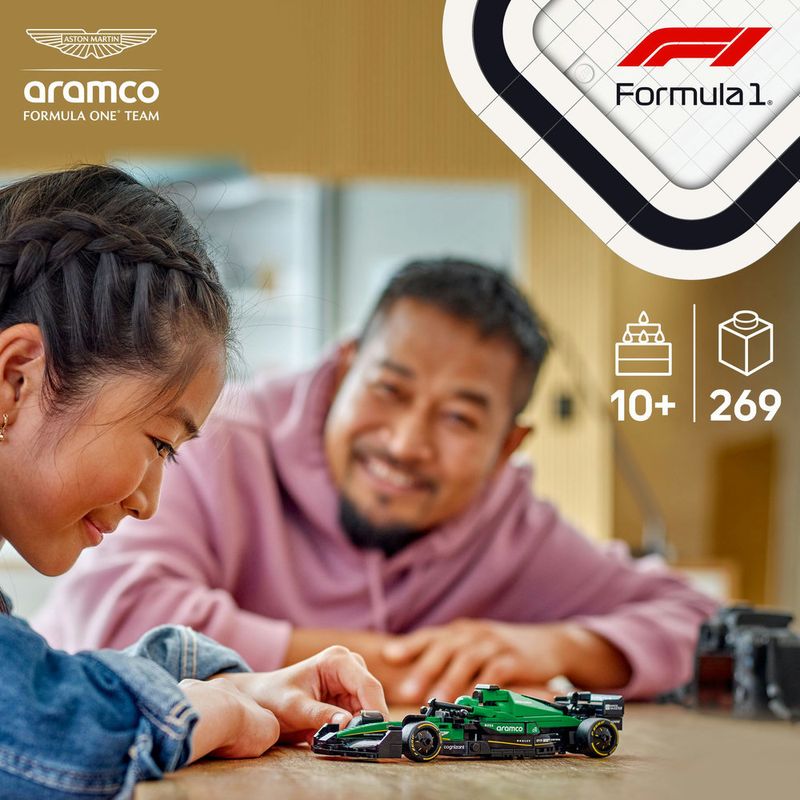LEGO---Speed-Champions---Carro-de-Corrida-Aston-Martin-Aramco-F1-AMR24---77245-7