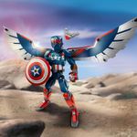 LEGO---Super-Heroes-Marvel---Figura-de-Construcao-do-Novo-Capitao-America---76296-9