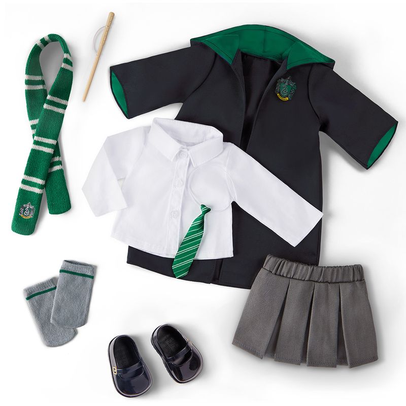 Acessorio-Para-Boneca---Harry-Potter---Uniforme-Escolar---Sonserina---Candide-0