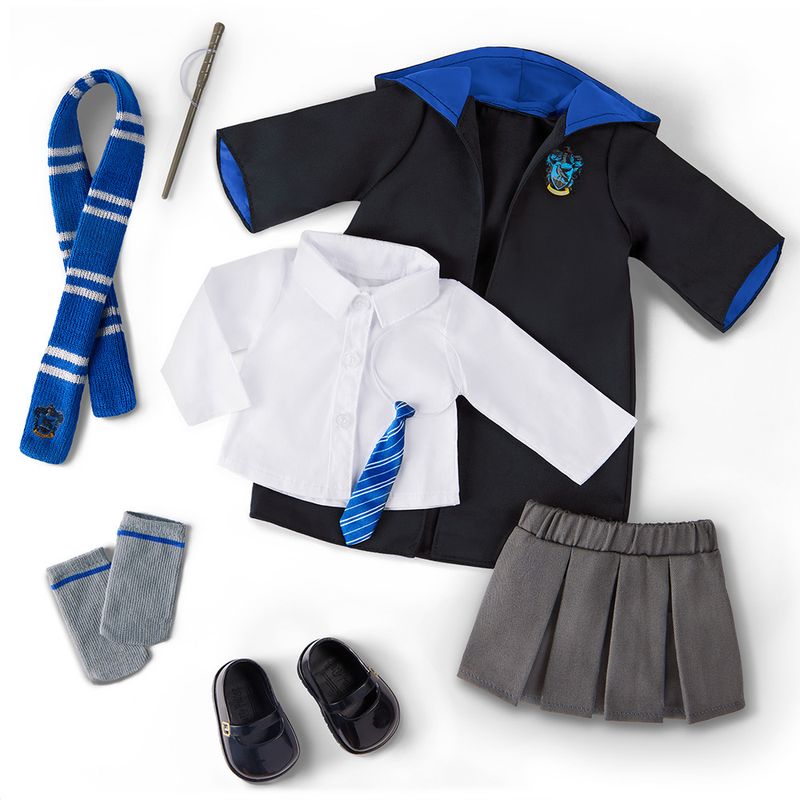 Acessorio-Para-Boneca---Harry-Potter---Uniforme-Escolar---Corvinal---Candide-0