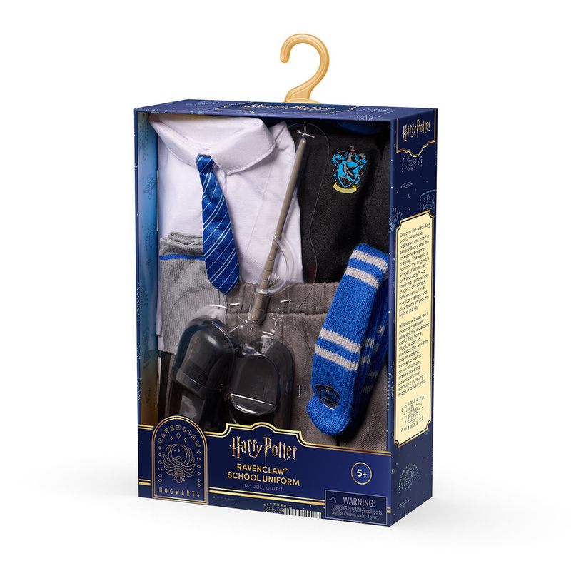 Acessorio-Para-Boneca---Harry-Potter---Uniforme-Escolar---Corvinal---Candide-1