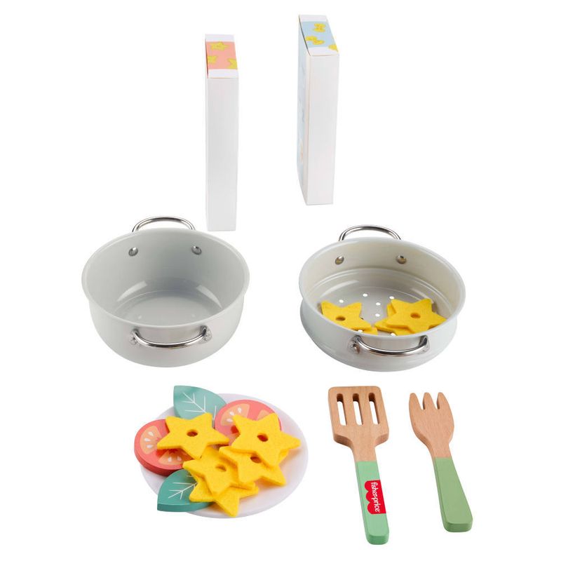 Brinquedo-Educativo---Fisher-Price---Kit-Para-Preparar-Macarrao-De-Madeira---Unissex-3