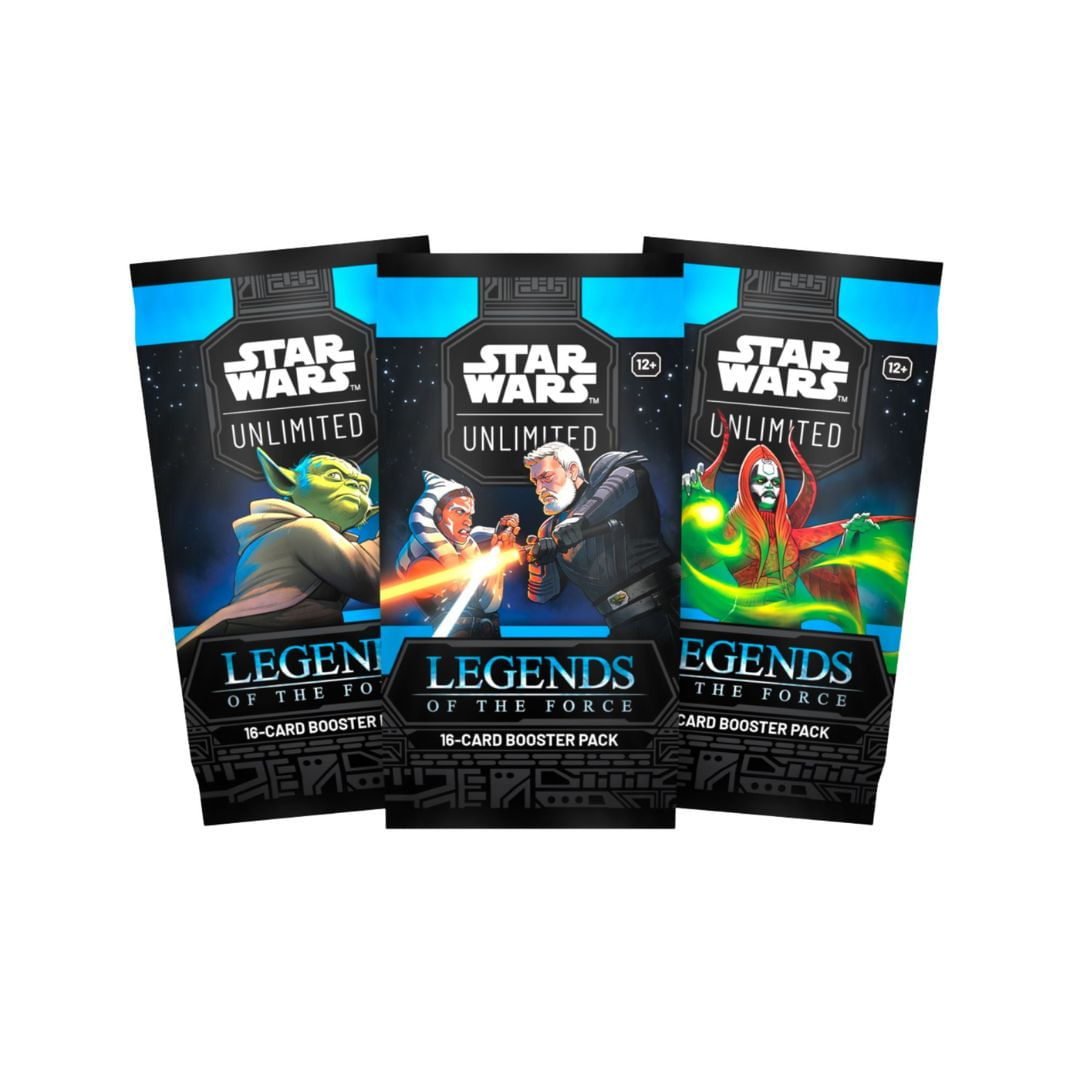 Star Wars Unlimited Box Fechada Legends of The Force - PBKIDS