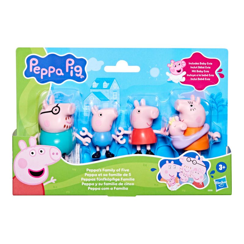 Figura-De-Acao----Peppa-Pig---A-Familia-Pig-Com-Bebe-Evie---Hasbro-4