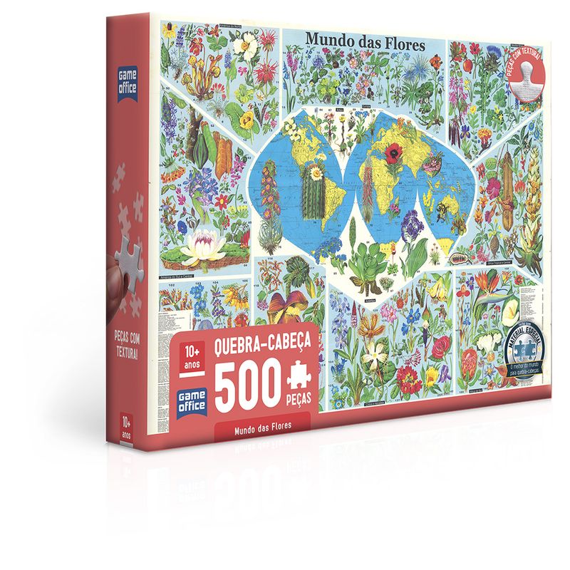 Quebra-cabeca-500-pecas---Mundo-das-Flores---Toyster-0