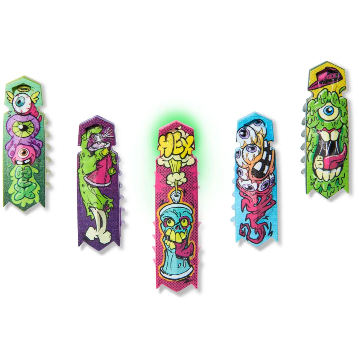 NANO FLASH PACK 5 HEX BOTS - SUNNY - PBKIDS Brinquedos