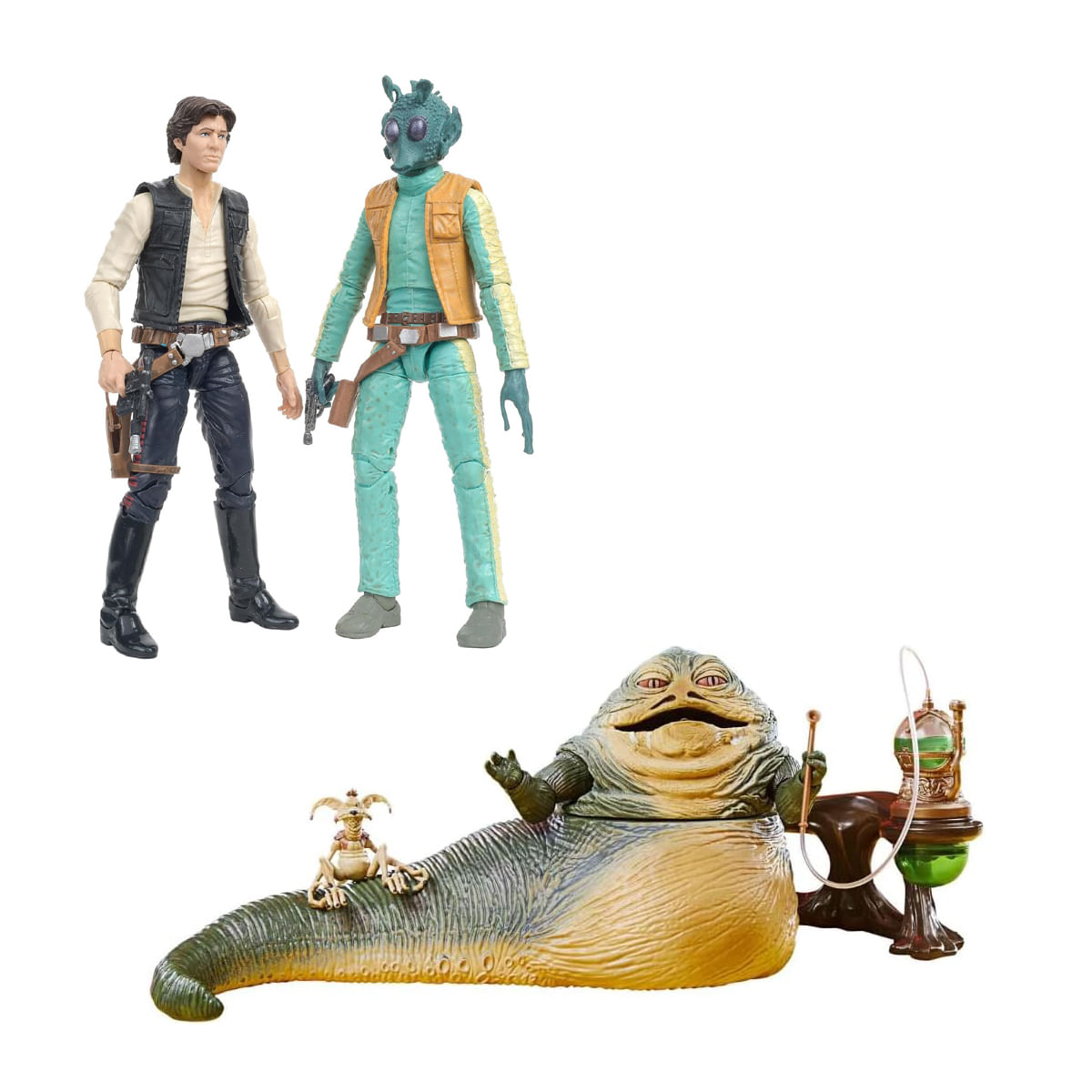 Star Wars Black Series Jabba Han Solo Greedo Leia o Anúncio