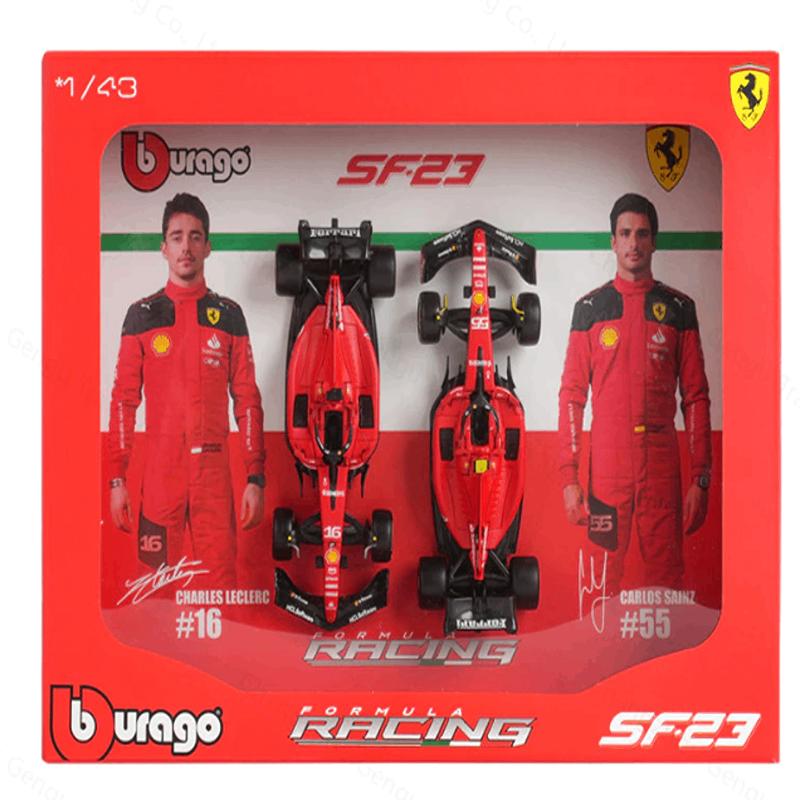 Carro-Miniatura---Formula-Racing---Ferrari---Edicao-Colecionador---Bburago-0