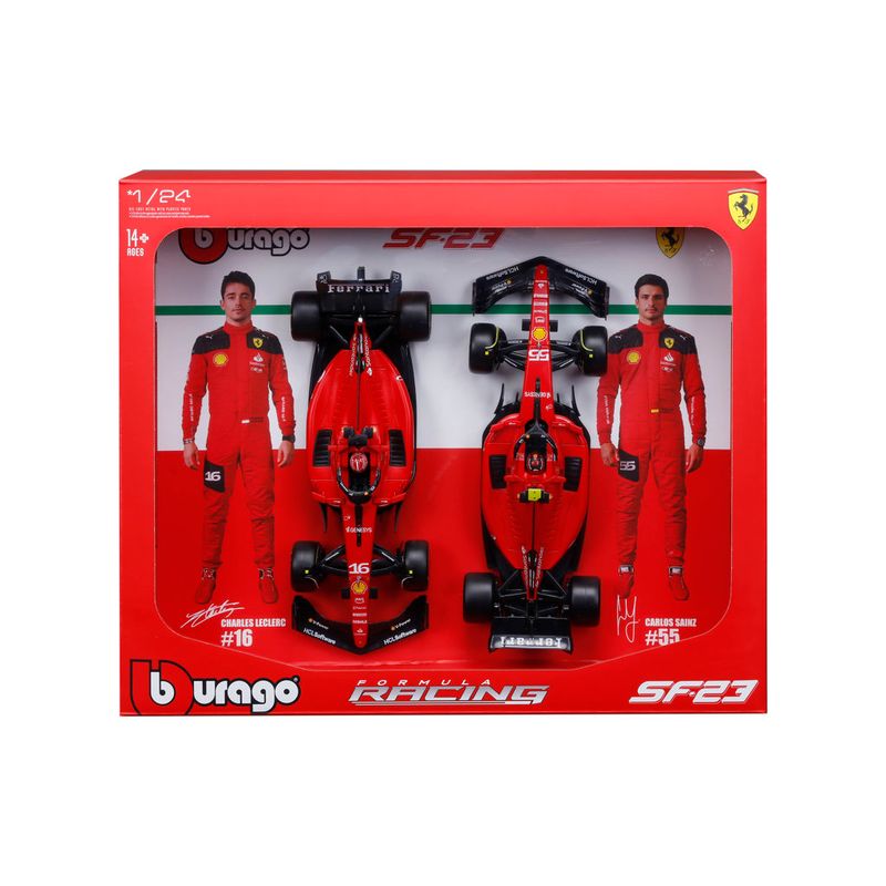 Carro-Miniatura---Formula-Racing---Ferrari---Edicao-Colecionador---Bburago-1