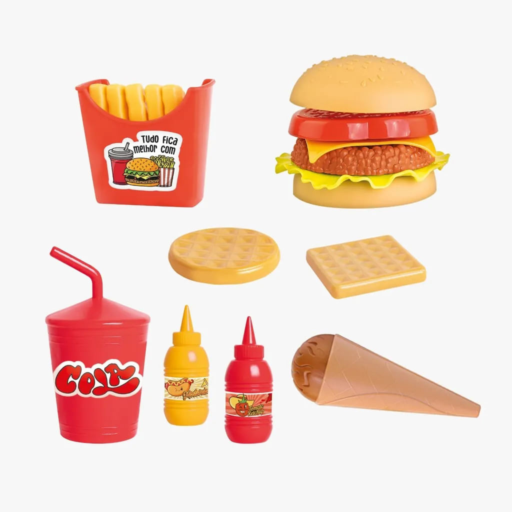 MALETINHA HAPPY FOOD - SAMBA TOYS - Ri Happy