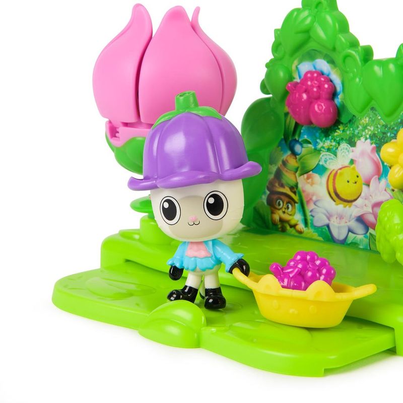 Playset---Gabbys-Dollhouse-Filme---Jardim-De-Cristal---Sunny-3