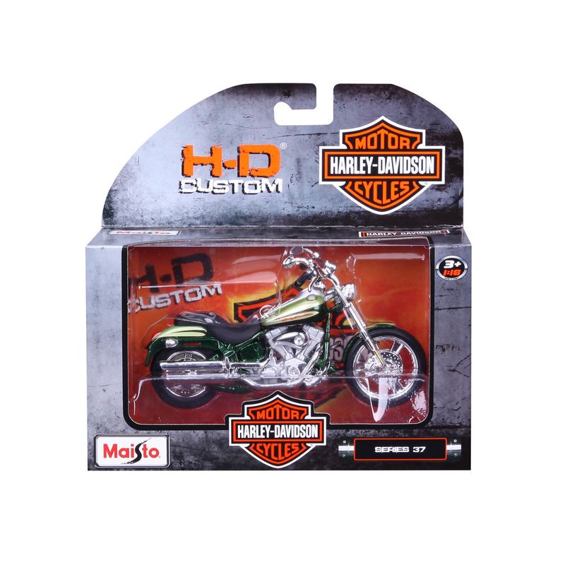 Moto-em-Miniatura---Harley-davidson---1-18---Serie-36---Maisto---Modelos-Sortidos-1