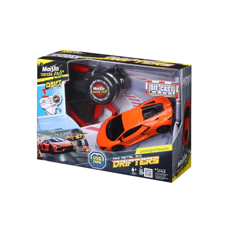 Carro-De-Controle-Remoto---Mini-Metal-R-C-Drifters---Porsche---Modelos-Sortidos---Maisto-10
