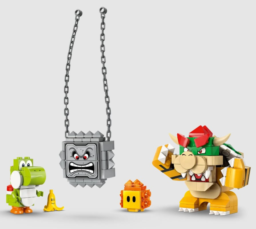 Super Mario: Mario Kart Castelo do Bowser Lego 72039 Ri Happy