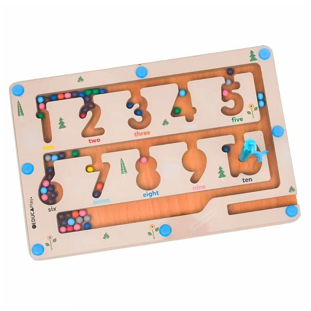 HABA Labirinto Magnetico Albero - Gioco Educativo Per Bambini In Legno, 1 Giocatore