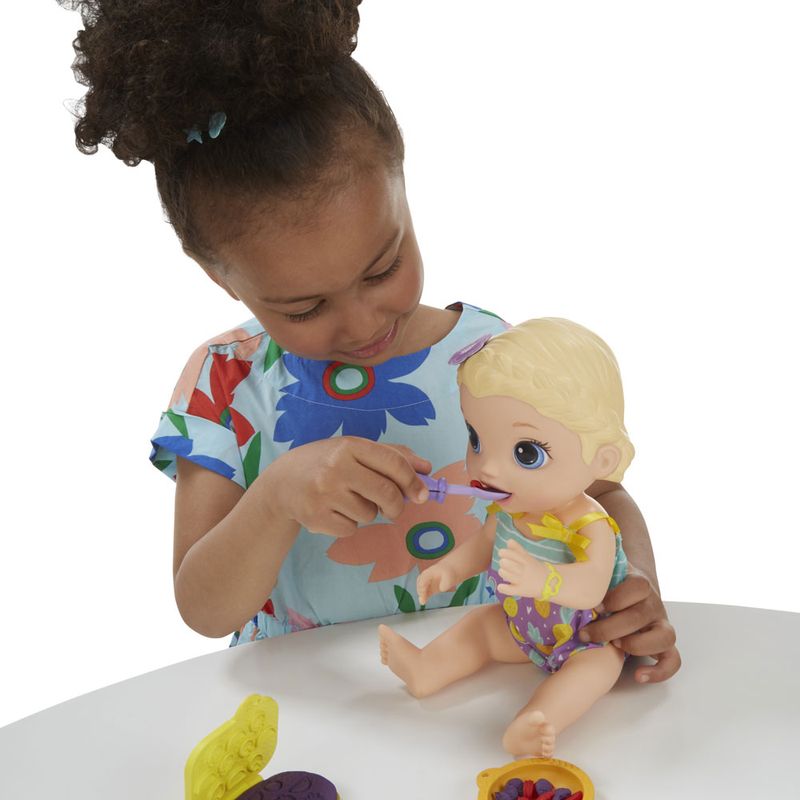 Boneca-Baby-Alive---Lanchinhos-Divertidos---Loira---Hasbro