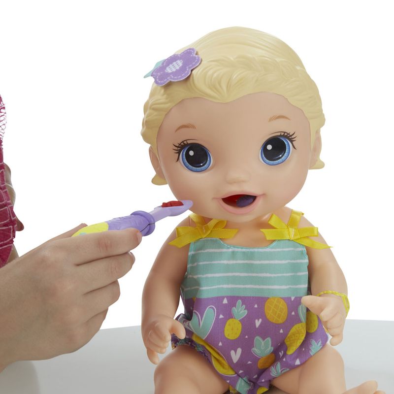 Boneca-Baby-Alive---Lanchinhos-Divertidos---Loira---Hasbro