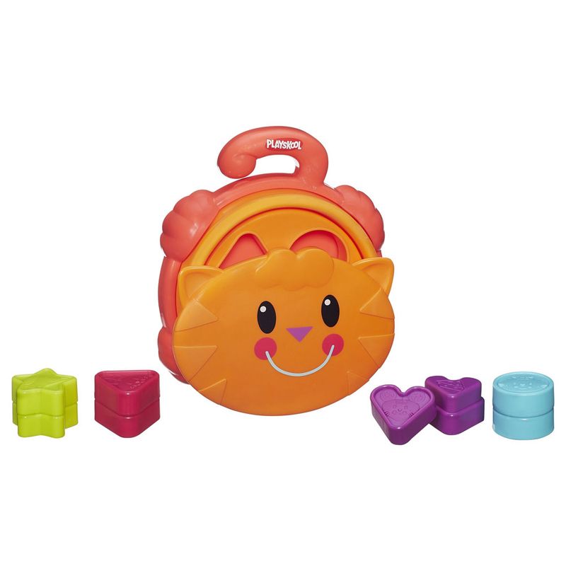 Brinquedo-Educativo---Gatinho-com-Formas-de-Encaixe---Playskool---Hasbro