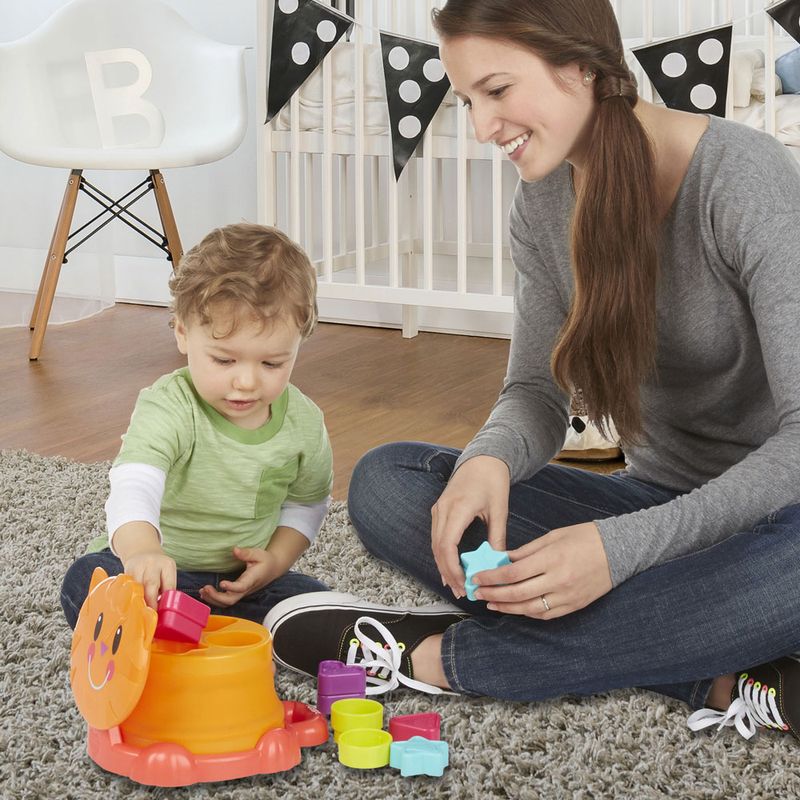 Brinquedo-Educativo---Gatinho-com-Formas-de-Encaixe---Playskool---Hasbro