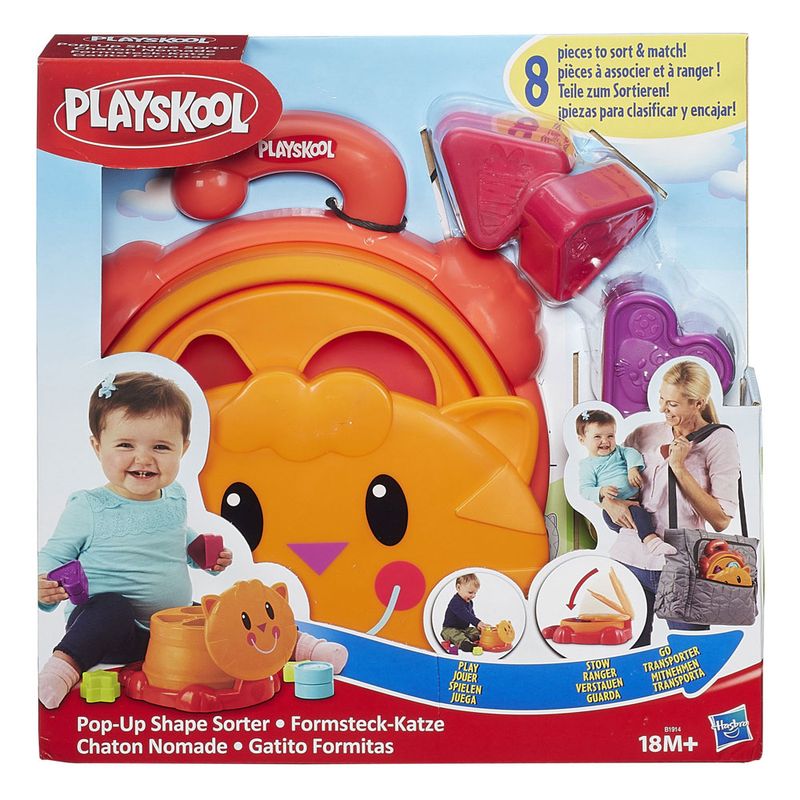 Brinquedo-Educativo---Gatinho-com-Formas-de-Encaixe---Playskool---Hasbro
