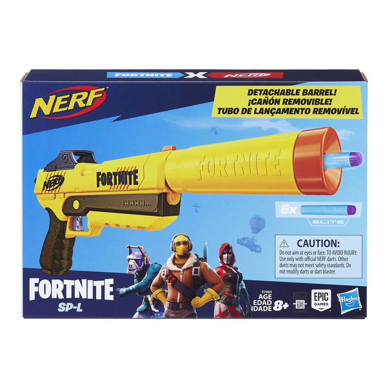 Lancador-de-Dardos---Nerf---Fortnite-SP-L---Elite-Dart-Blaster---Hasbro