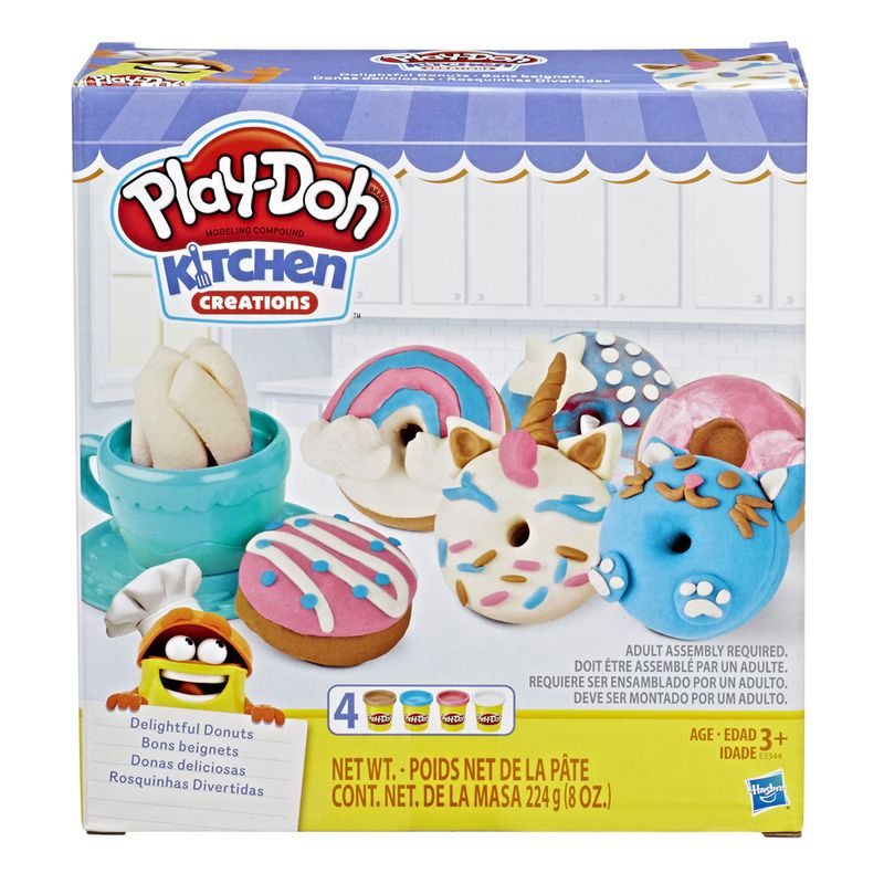 Massa-de-Modelar---Play-Doh---Rosquinhas-Divertidas---Hasbro