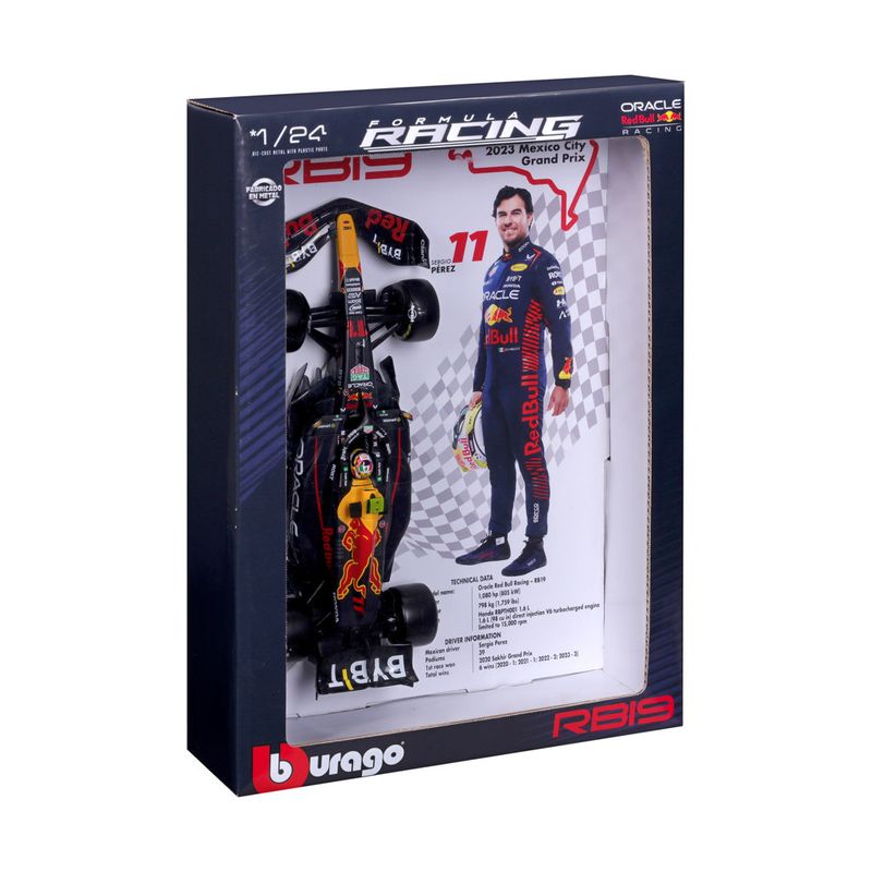 Miniatura---Carro-Red-Bull---RB19---Formula-1---Edicao-Colecionador---Maisto-1