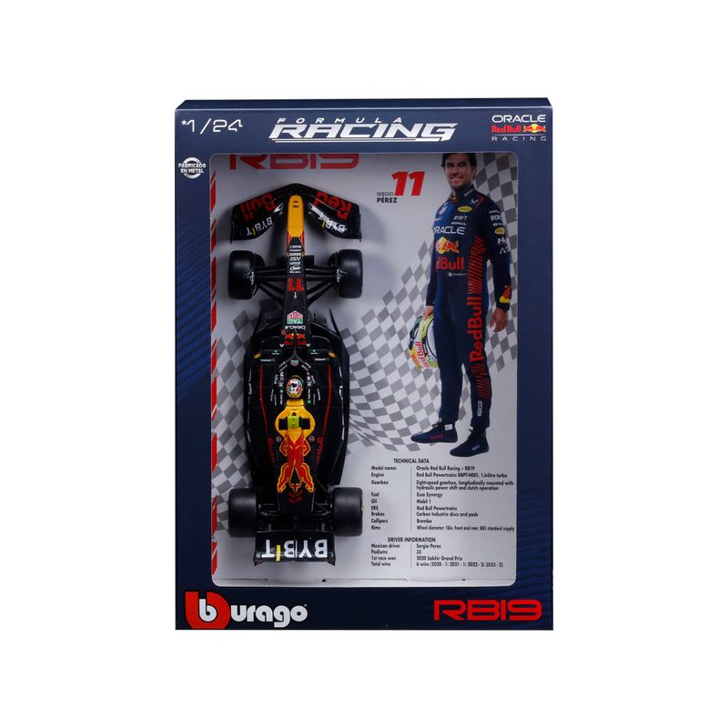 Miniatura---Carro-Red-Bull---RB19---Formula-1---Edicao-Colecionador---Maisto-2