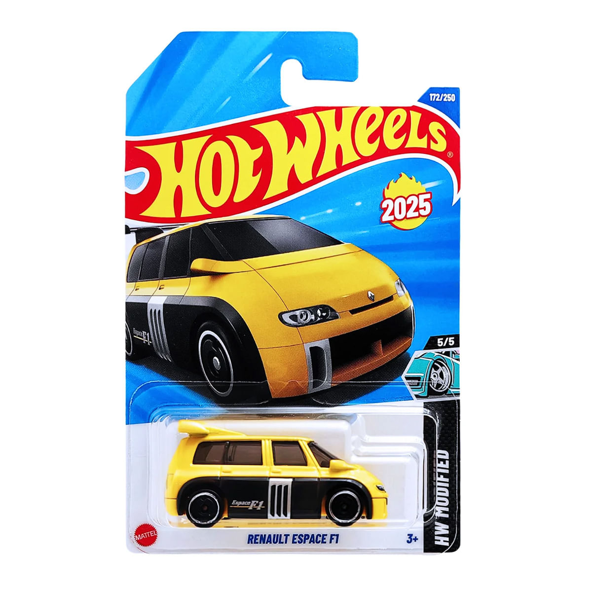Carro Hot Wheels Renault Espace F1 Amarelo 2025 Lote J HYW32 5/5