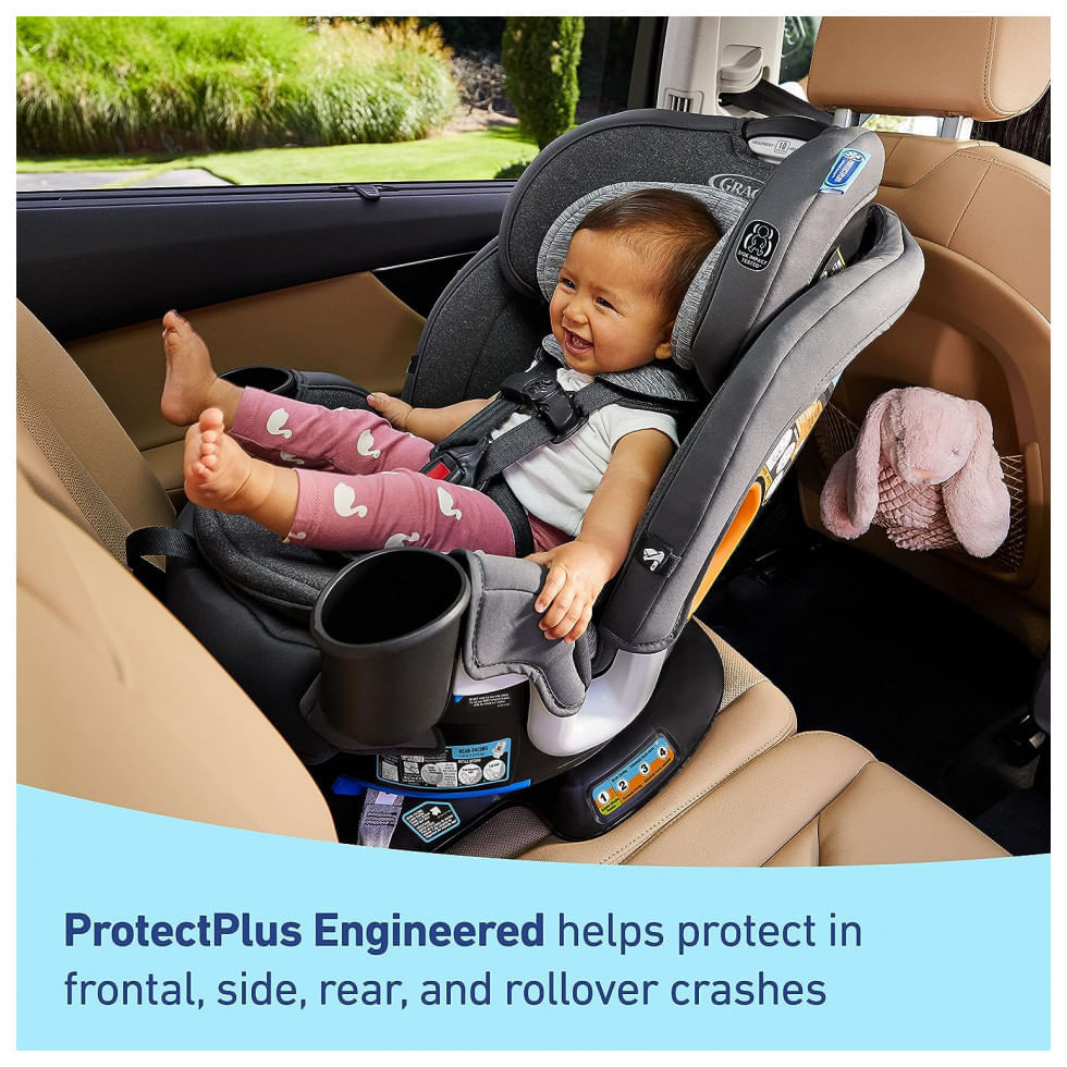 Encontraproduto.com.br - Cadeira de Bebê para Carro Graco Turn2Me 3 em 1 com Porta Copos, Peso Rec 2 a 45 kg, Vinho Londres