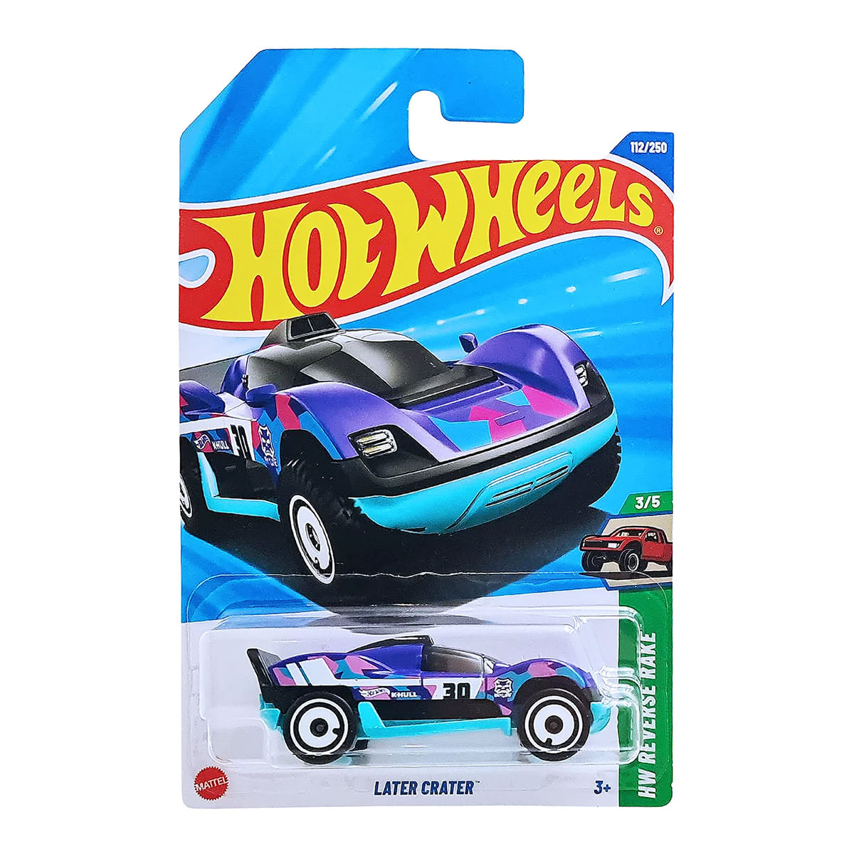 Carro Hot Wheels Later Crater 2025 Lote N JBB71 3/5 - Ri Happy
