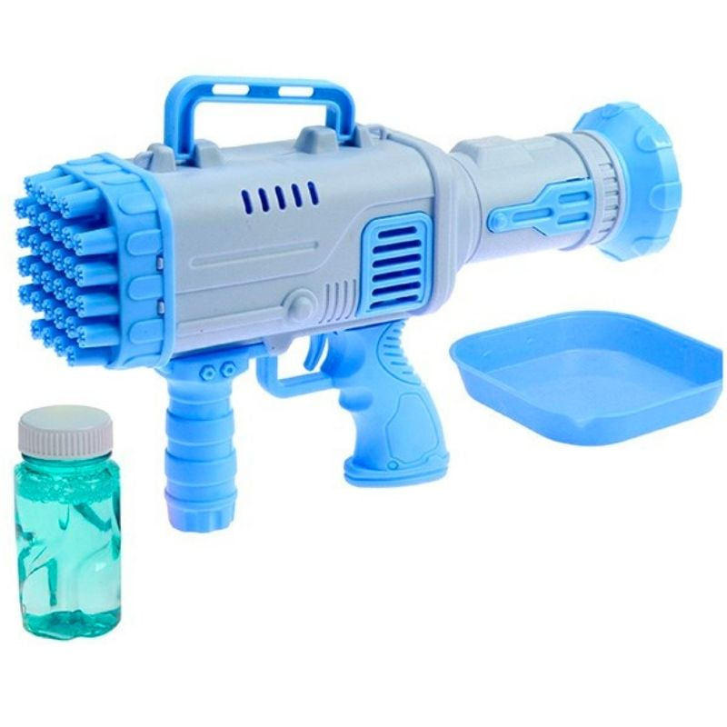 Lançador de Bolhas de Sabão Bazuka 32 Furos Azul Art Brink - Ri Happy