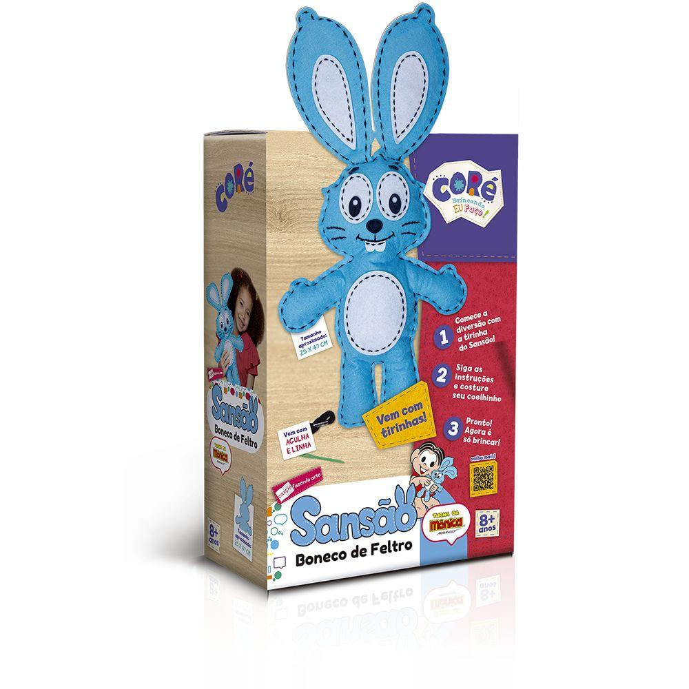 Boneco de Feltro Sansão - Toyster - PBKIDS Brinquedos